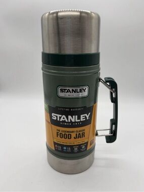 Stanley Green and Stainless Steel Insulated Food Jar
